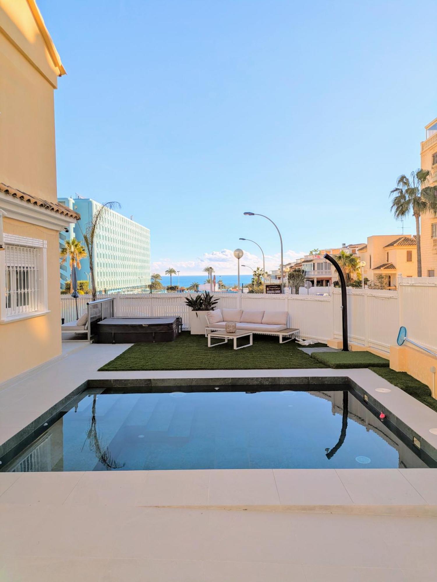 Spacious Villa With Private Pool And Beach Views El Moncayo Ngoại thất bức ảnh